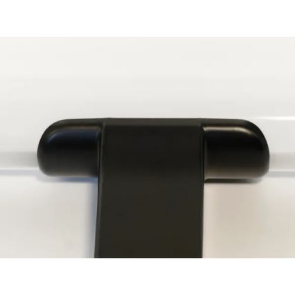 LED-belysning til badeværelsesspejl LED/12W/230V 59,5 cm IP44 sort