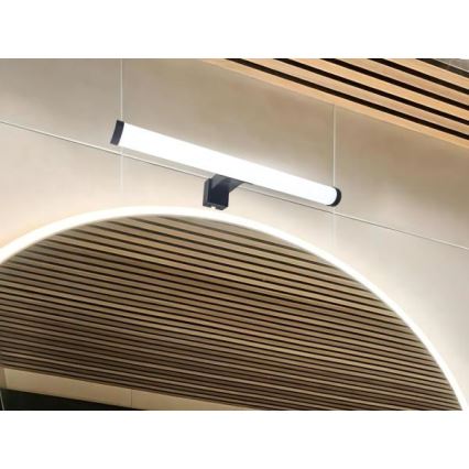 LED-belysning til badeværelsesspejl LED/8W/230V 30 cm IP44 sort