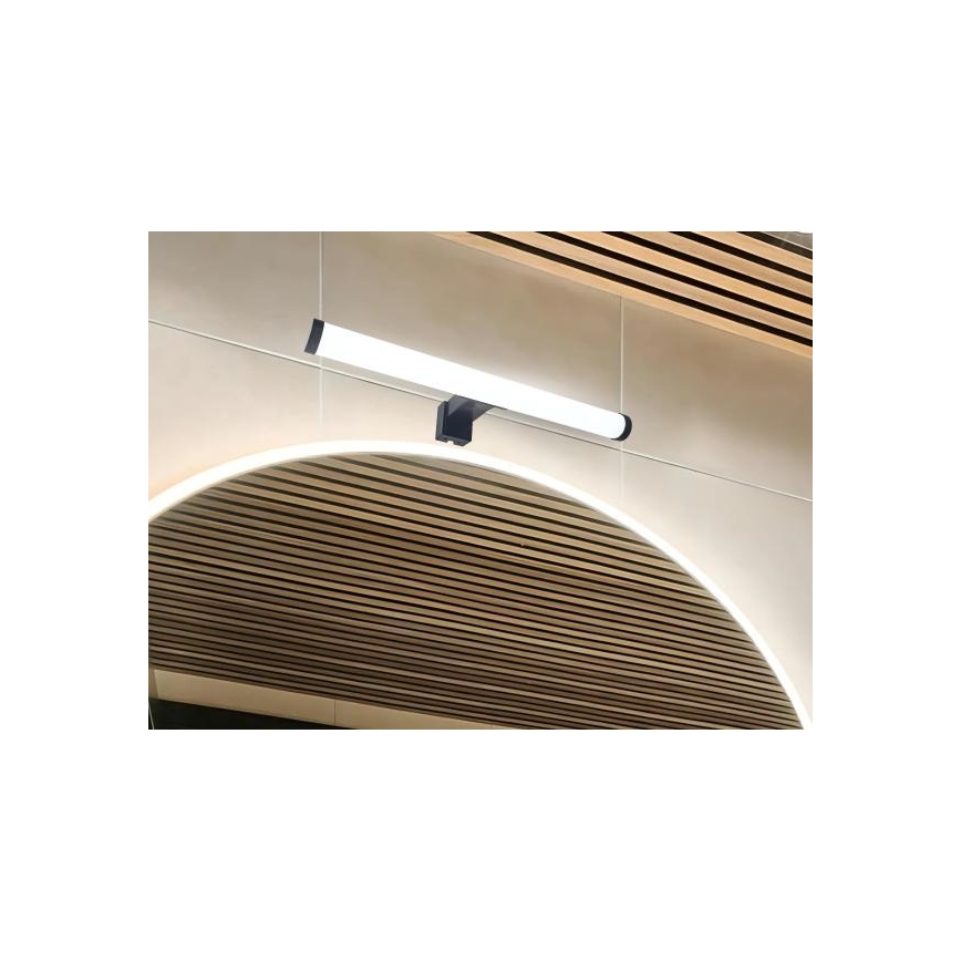 LED-belysning til badeværelsesspejl LED/8W/230V 30 cm IP44 sort