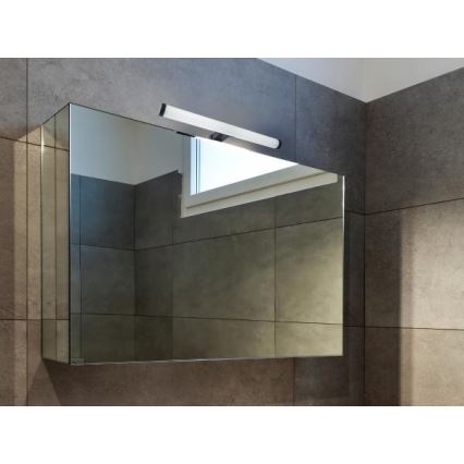 LED-belysning til badeværelsesspejl LED/8W/230V 30 cm IP44 sort