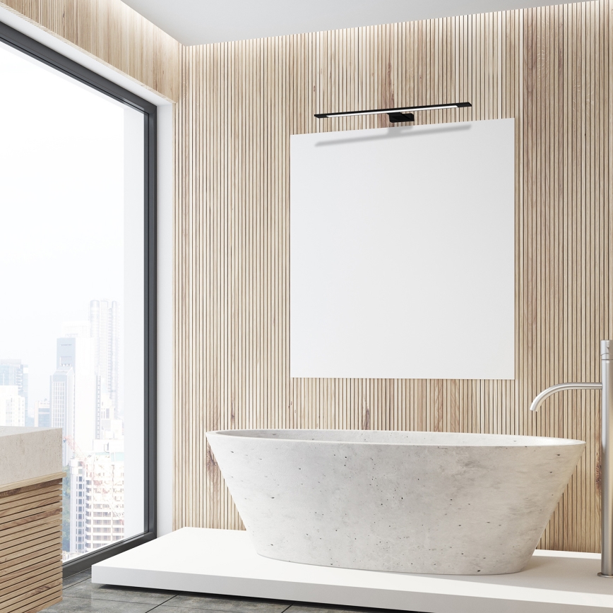 LED-belysning til badeværelsesspejl SHINE LED/12W/230V 60 cm IP44 sort