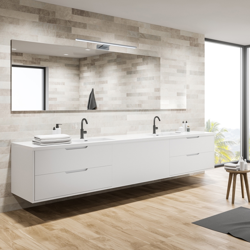 LED-belysning til badeværelsesspejl SHINE LED/13,8W/230V 60 cm IP44 blank krom