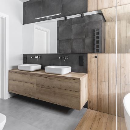 LED-belysning til badeværelsesspejl SHINE LED/13,8W/230V 60 cm IP44 blank krom