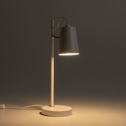 LED-bordlampe 1xE14/4,9W/230V, hvid