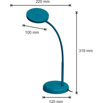 LED bordlampe ANITA LED/6W/230V