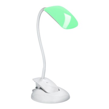 LED bordlampe dæmpbar base og klips LED/5W/230V