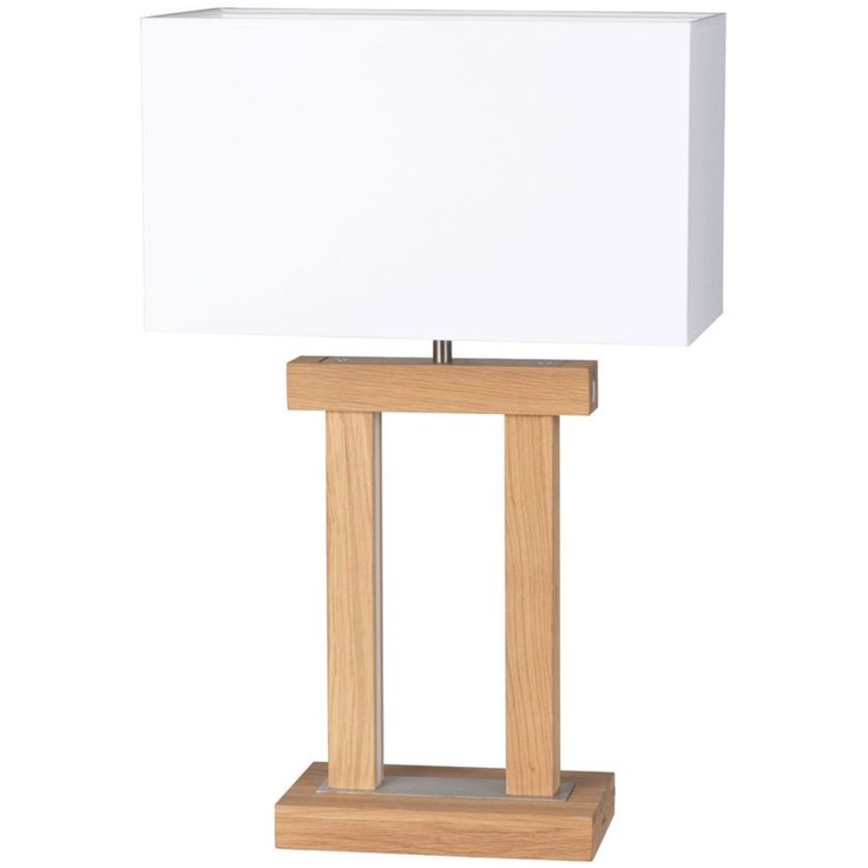 LED bordlampe dæmpbar HAKON 1xE27/40W+2xLED/7,5W/230V 55 cm eg