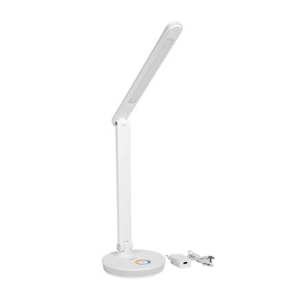 LED bordlampe dæmpbar med RGBW-farver og powerbank-funktion LED/12W/5V 2800-6000K hvid