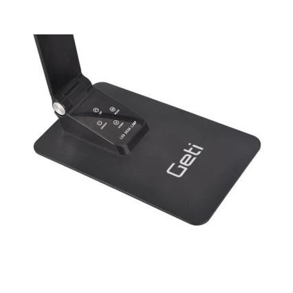 LED bordlampe dæmpbar med USB LED/7W/230V 3000K/4000K/5500K sort