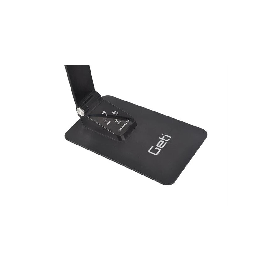 LED bordlampe dæmpbar med USB LED/7W/230V 3000K/4000K/5500K sort
