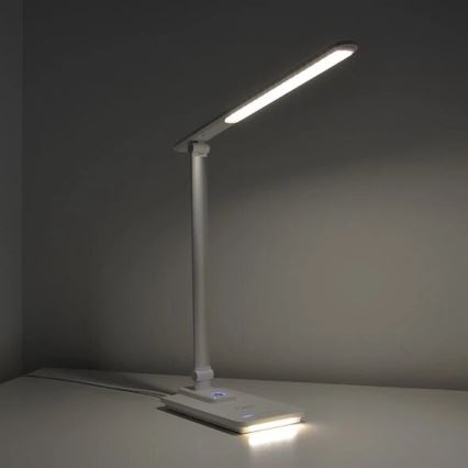 LED bordlampe dæmpbar med USB LED/9W/230V 3000K/4000K/5500K hvid