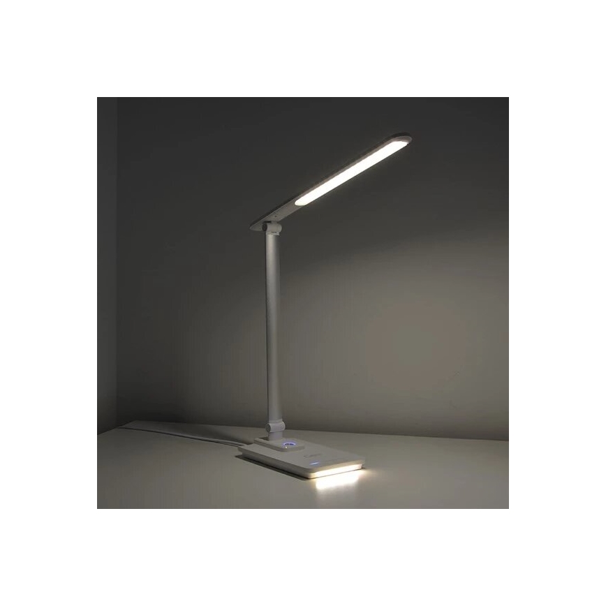 LED bordlampe dæmpbar med USB LED/9W/230V 3000K/4000K/5500K hvid
