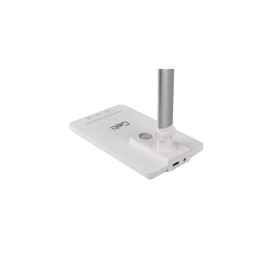 LED bordlampe dæmpbar med USB LED/9W/230V 3000K/4000K/5500K hvid