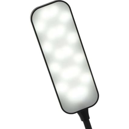 LED bordlampe dæmpbar og fleksibel LED/12W/230V 3000K/4000K/6500K sort