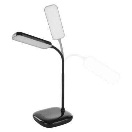 LED bordlampe dæmpbar og fleksibel LED/12W/230V 3000K/4000K/6500K sort