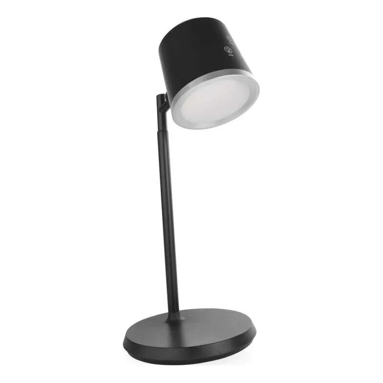 LED bordlampe dæmpbar og genopladelig 4-i-1 LED/6W/3,7V 3000K/4000K/6500K 1500mAh sort