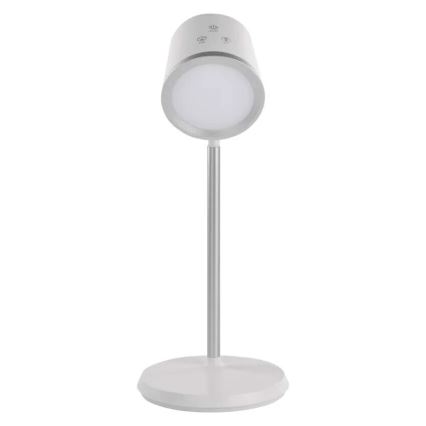LED bordlampe dæmpbar og genopladelig 4-i-1 LED/6W/3,7V 3000K/4000K/6500K 1500mAh hvid