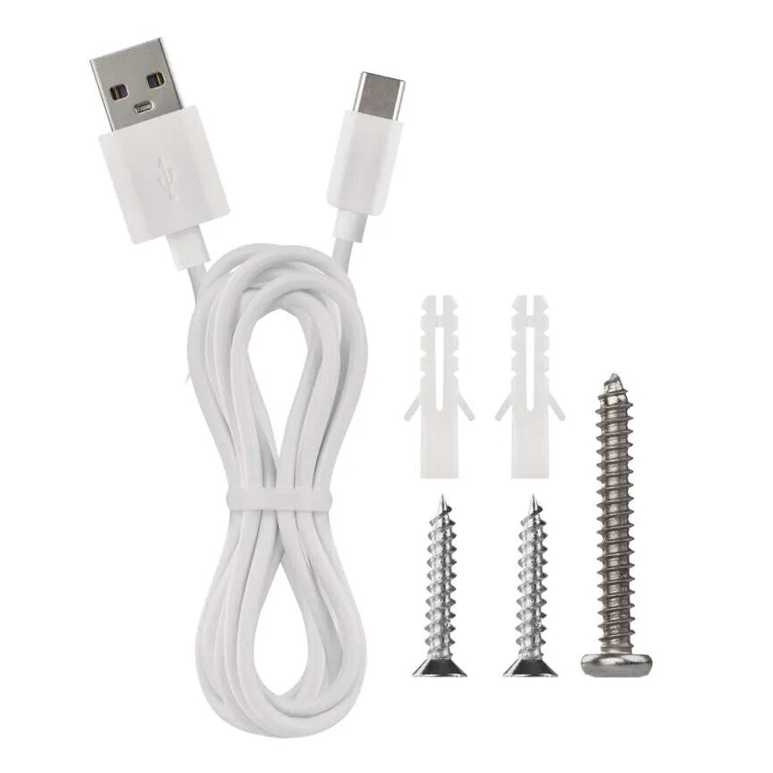 LED bordlampe dæmpbar og genopladelig 4-i-1 LED/6W/3,7V 3000K/4000K/6500K 1500mAh hvid