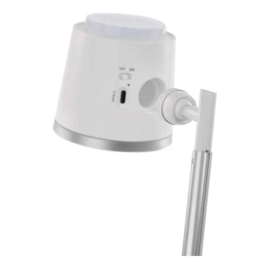 LED bordlampe dæmpbar og genopladelig 4-i-1 LED/6W/3,7V 3000K/4000K/6500K 1500mAh hvid