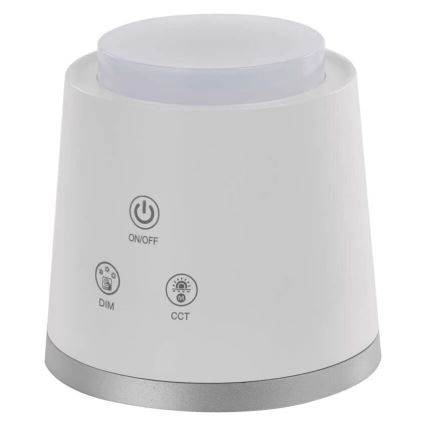 LED bordlampe dæmpbar og genopladelig 4-i-1 LED/6W/3,7V 3000K/4000K/6500K 1500mAh hvid