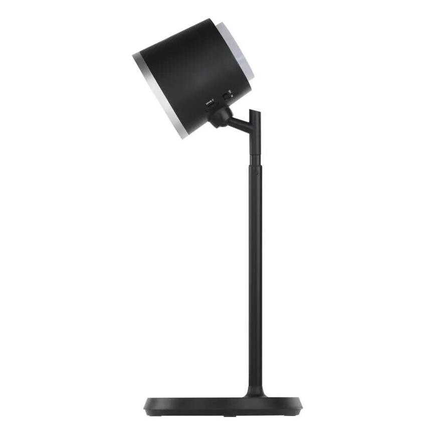 LED bordlampe dæmpbar og genopladelig 4-i-1 LED/6W/3,7V 3000K/4000K/6500K 1500mAh sort