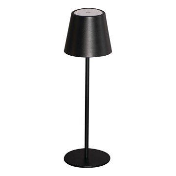 LED Bordlampe dæmpbar og genopladelig INITA LED/1,2W/1800 mAh IP54 sort