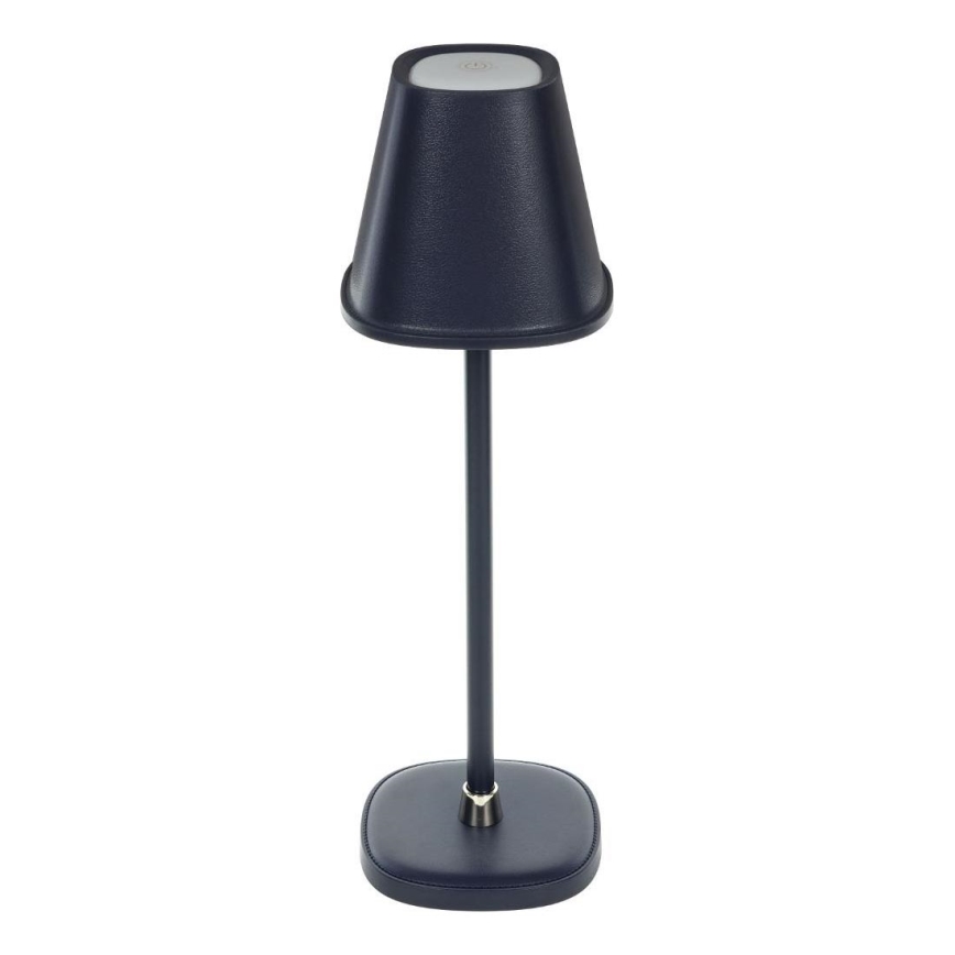 LED Bordlampe dæmpbar og genopladelig LED/3W/1800 mAh mørkeblå