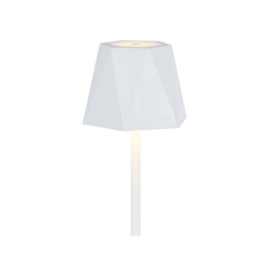 LED Genopladelig bordlampe m. touch-funktion dæmpbar LED/4W/5V 3000-6000K 1800 mAh hvid