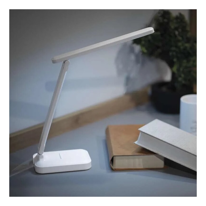 LED Bordlampe dæmpbar og genopladelig LED/5W/3,7V 3000K/4000K/6500K 800mAh hvid
