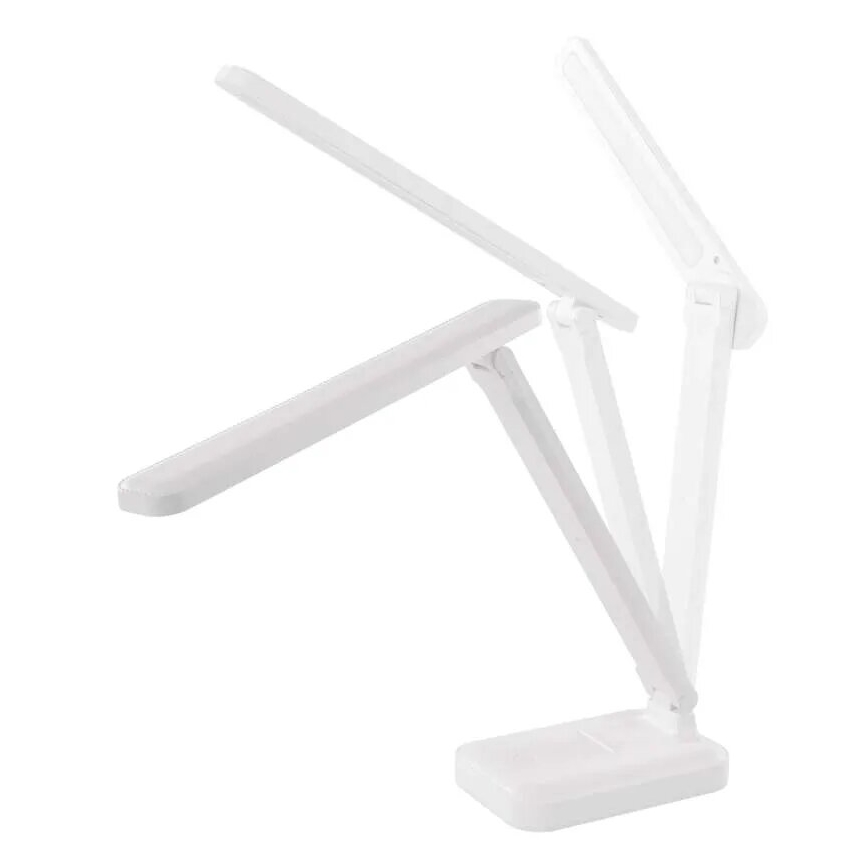 LED Bordlampe dæmpbar og genopladelig LED/5W/3,7V 3000K/4000K/6500K 800mAh hvid