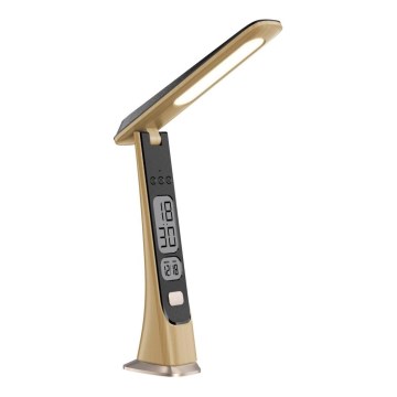 LED Bordlampe dæmpbar og genopladelig LED/5W/5V 3000K/4000K/5000K guldfarvet