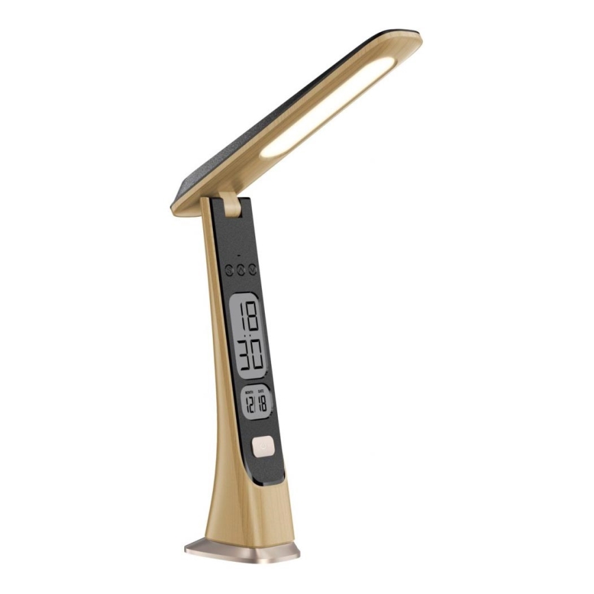 LED Bordlampe dæmpbar og genopladelig LED/5W/5V 3000K/4000K/5000K guldfarvet