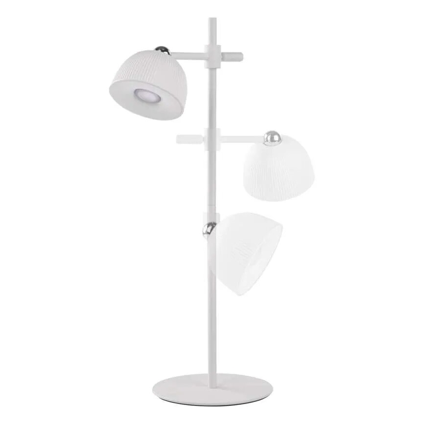 LED Bordlampe dæmpbar og genopladelig magnetisk 4-i-1 LED/4,2W/3,7V 4000K 1200mAh hvid