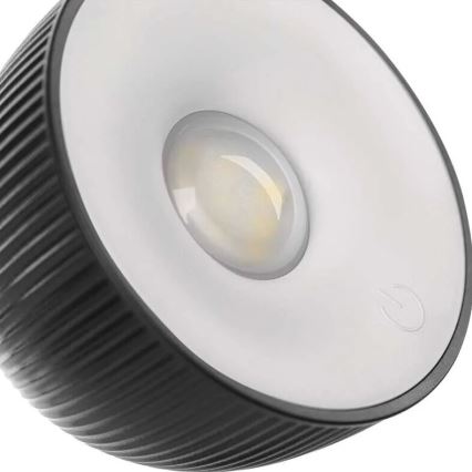 LED bordlampe dæmpbar og genopladelig magnetisk 4-i-1 LED/4,2W/3,7V 4000K 1200mAh sort