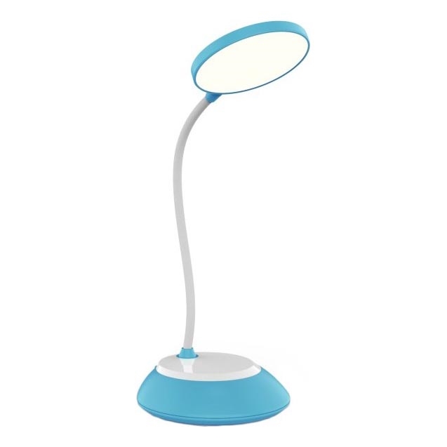 LED Bordlampe dæmpbar og genopladelig VISUA LED/5W/5V 3000-5000K 1200 mAh blå