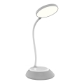 LED bordlampe dæmpbar og genopladelig VISUA LED/5W/5V 3000-5000K 1200 mAh grå