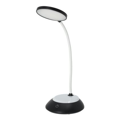 LED bordlampe dæmpbar og genopladelig VISUA LED/5W/5V 3000-5000K 1200 mAh sort