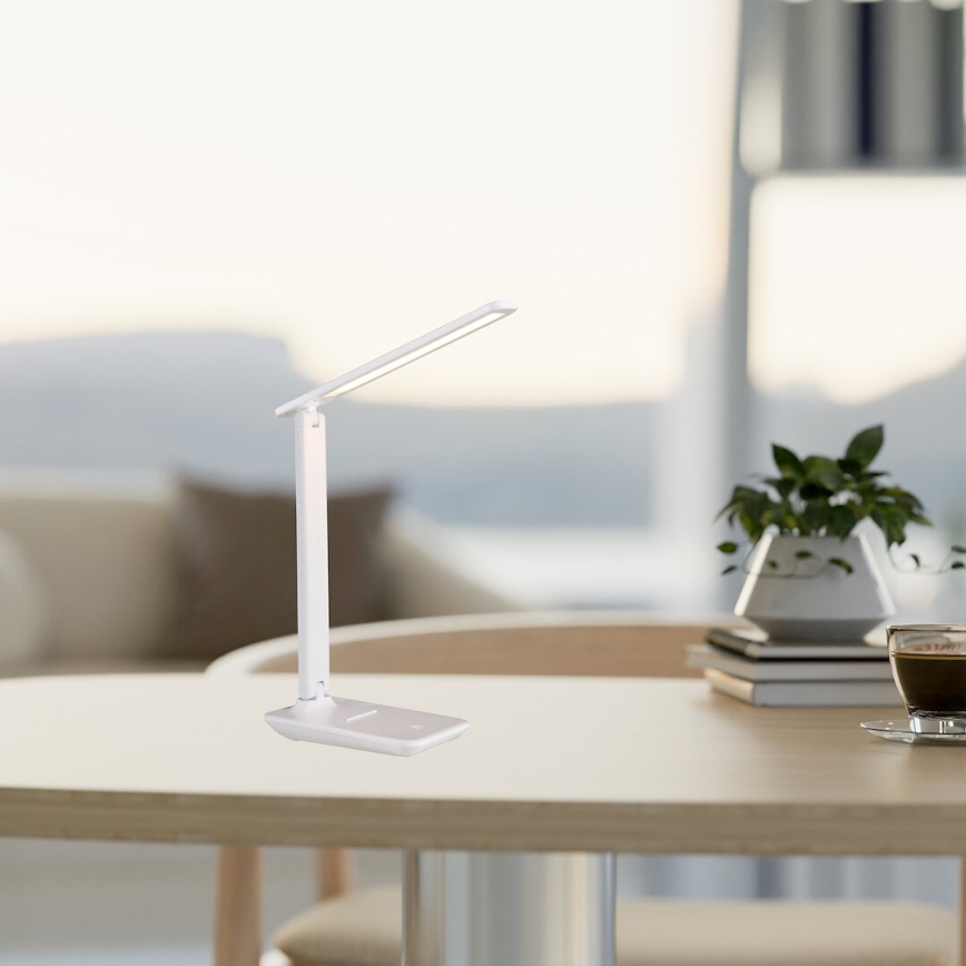 LED bordlampe dæmpbar POST LED/5W/5V 3000-6500K hvid