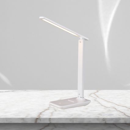 LED bordlampe dæmpbar POST LED/5W/5V 3000-6500K hvid