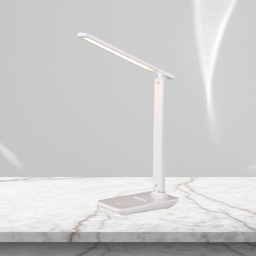 LED bordlampe dæmpbar POST LED/5W/5V 3000-6500K hvid