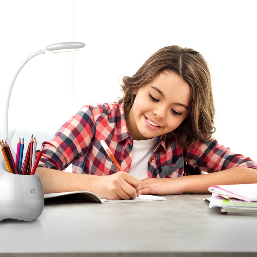 LED bordlampe dæmpbar RGB LED/4W/5V