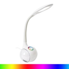 LED bordlampe dæmpbar RGB LED/7W/230V hvid