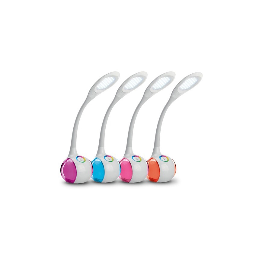 LED bordlampe dæmpbar RGB LED/7W/230V hvid