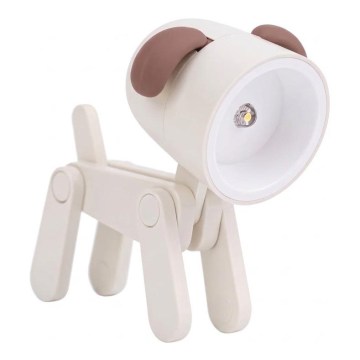 LED-bordlampe LED/0,06W/3xLR41 hvid hund