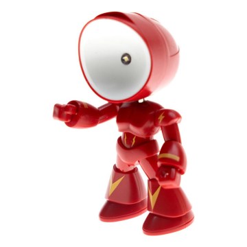 LED bordlampe LED/0,06W/3xLR41 robot rød