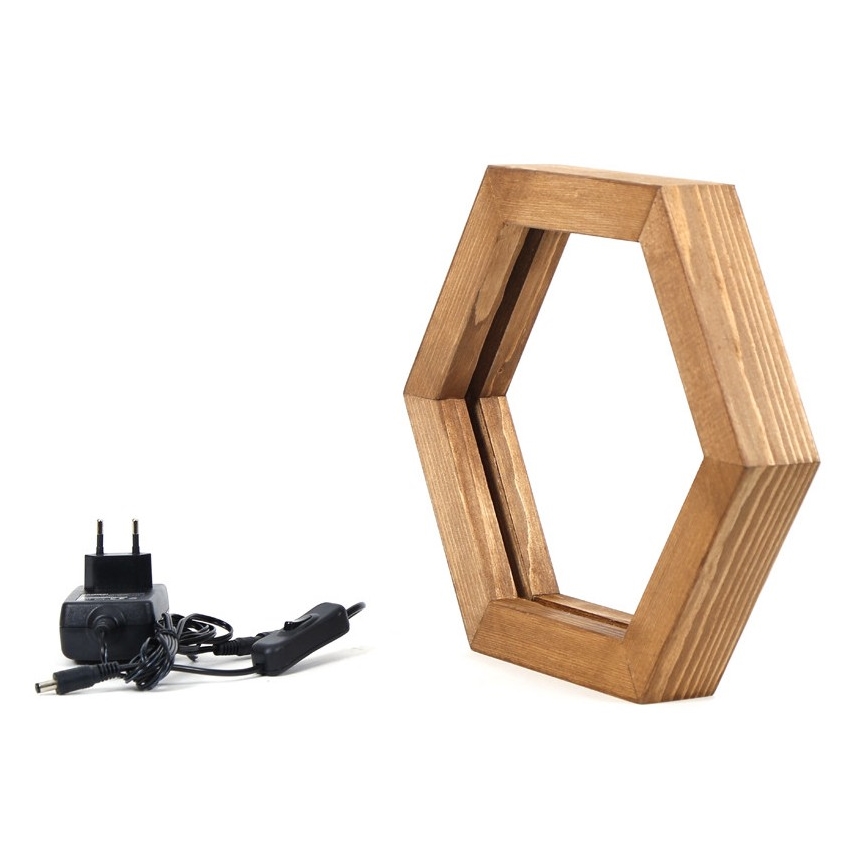 LED bordlampe LED/13W/230V grantræ