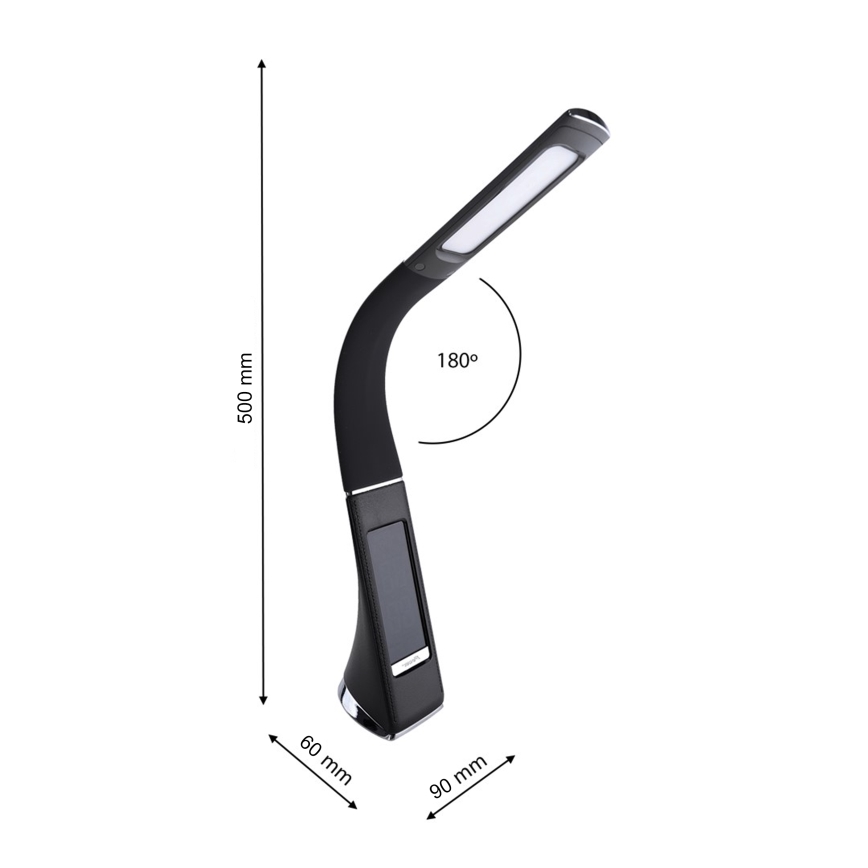LED bordlampe m. display dæmpbar GALA 1xLED/6W/230V