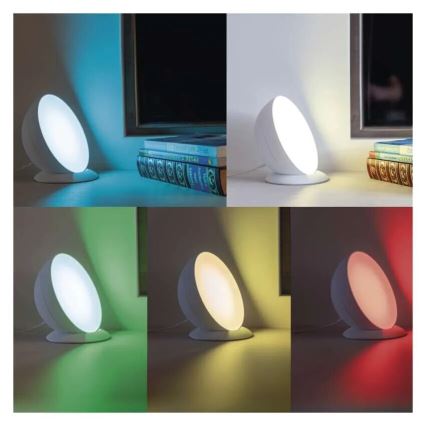 LED bordlampe m. RGB-farver dæmpbar GoSmart LED/7W/230V Wi-Fi hvid
