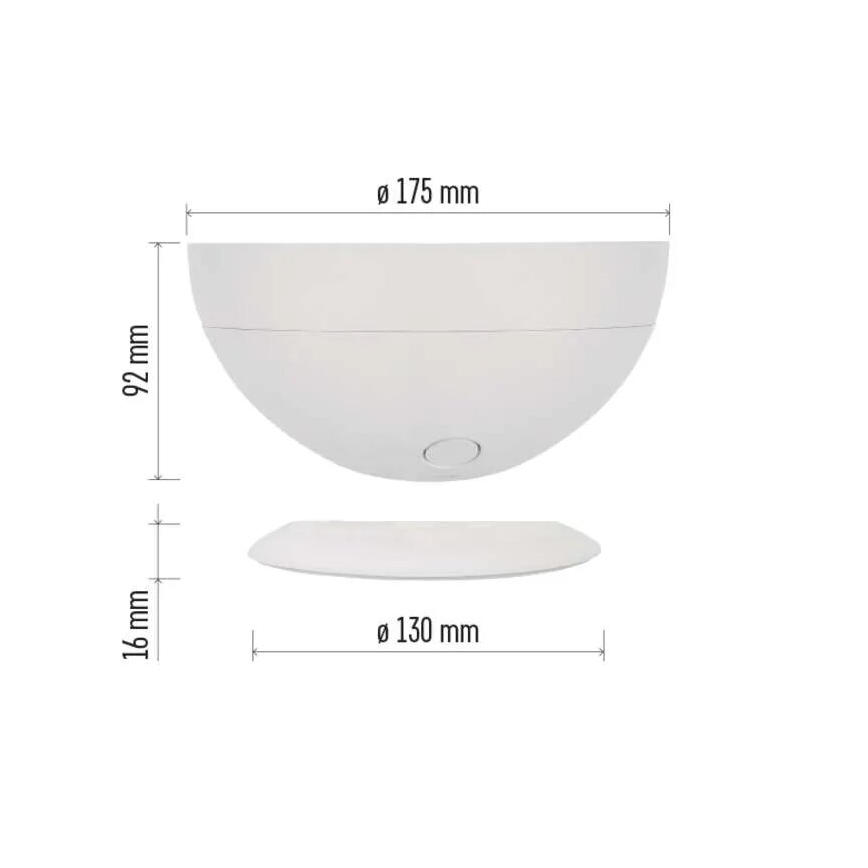 LED bordlampe m. RGB-farver dæmpbar GoSmart LED/7W/230V Wi-Fi hvid