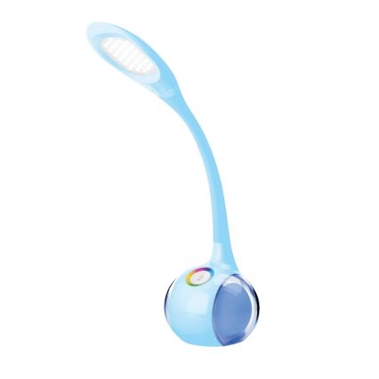 LED bordlampe m. RGB-farver dæmpbar LED/7W/230V blå